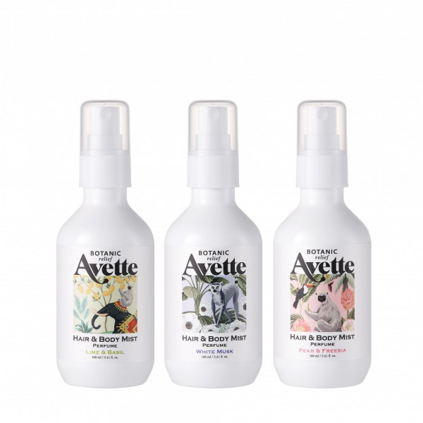 AVETTE BOTANIC RELIEF HAIR BODY PERFUME MIST TONYMOLY